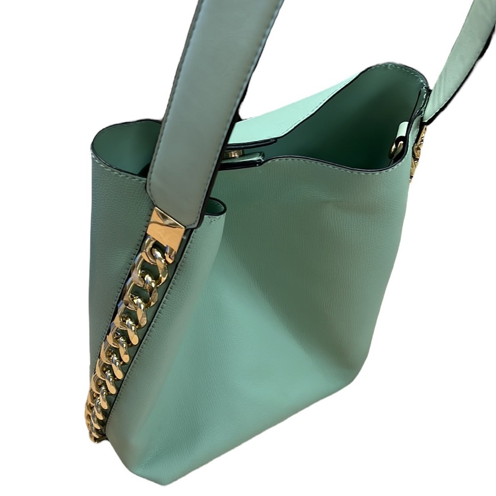 Mint color bag